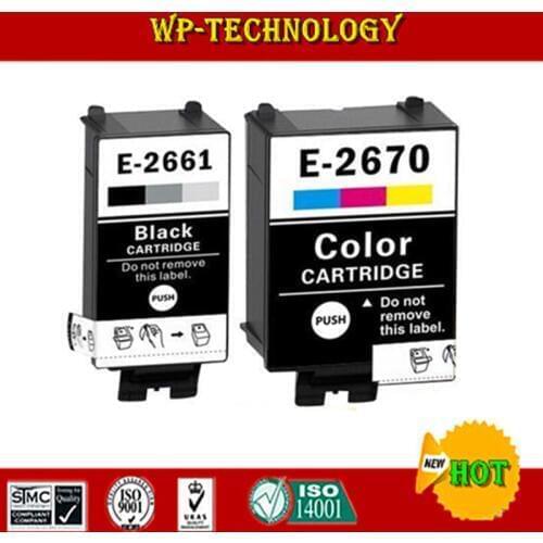Compatible ink cartridge For epson t2661 t2670 for Epson WorkForce WF-100W printer