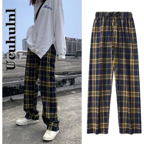 Ucuhulnl Women E Girl Trousers Pant Aesthetic Female Sweatpants Pants Lady Bottoms Clothes Vintage Jogger Size Vero Punk New