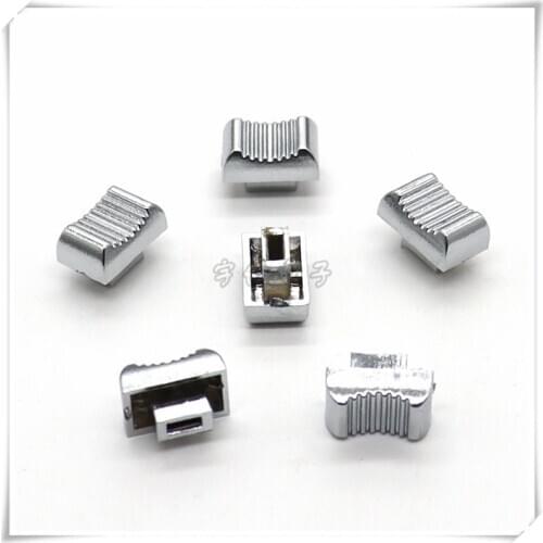 10 Piece 13*8*9MM straight slide potentiometer mixer push rod cap plastic console volume hat inner hole 4MM