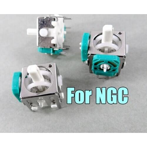 100pcs 3D Analog Joysticks Sensor Module Stick Replacement Repair Parts Game Accessoires for Nintendo NGC Gamecube Controller