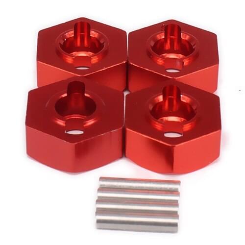 12mm Wheel Hex Hub Adapter 5mm Thick For Rc Hobby Model Car Aluminum 1/10 Tamiya CC01 Upgraded Hop-Up Parts Crawler FJ CRUISER