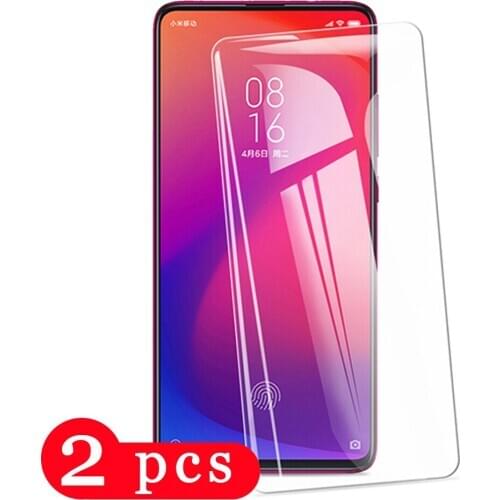 2Pcs for xiaomi redmi K20 K30 pro note 8T 8 pro 8A tempered glass protective film phone screen protector on the glass smartphone