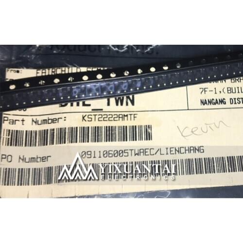 200pcs/lot 500pcs/lot 1000pcs/lot Free Shipping! 100% New Original KST2222AMTF KST2222 1P SOT23