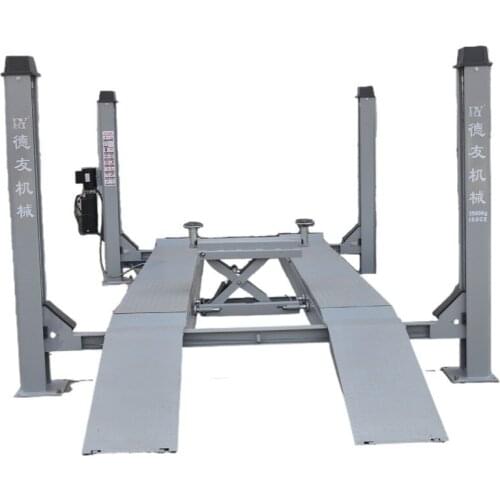 SXJS4019A Electric 4 post car parking lift with manual release