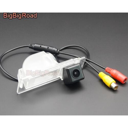BigBigRoad Vehicle Wireless Rear View Camera HD Color Image For Volkswagen Up Jetta new Santana 2013-2018 Skoda Rapid 2013-2016
