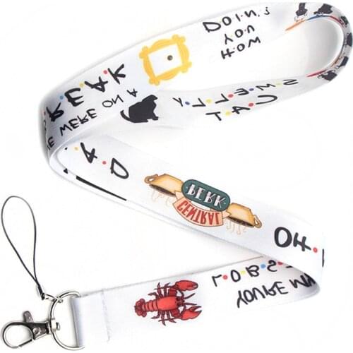 CA249 Friends TV Lanyard Neck Strap for key ID Card Cellphone Straps Badge Holder DIY Hanging Rope Neckband Accessories