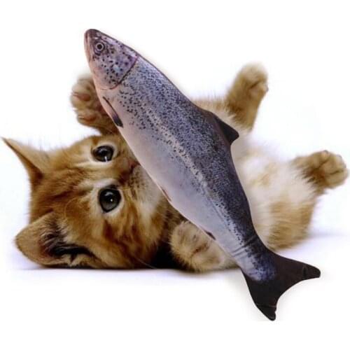 Electronic Pet Cats Toys Electric USB Charging Simulation Fish Toy for Dogs Cat Chewing Playing Biting Toy Cat Mint Toy dog toy