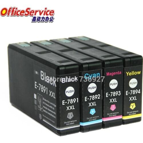 T7891 T78XL Compatible Ink Cartridge For Epson WF-4630 WF-4640 WF-5110 WF-5190 WF-5620 WF-5690DWF printer