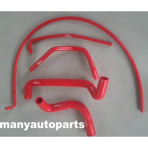 RED/BLUE Silicone Radiator Hose For HOLDEN COMMODORE VZ V8 5.7L