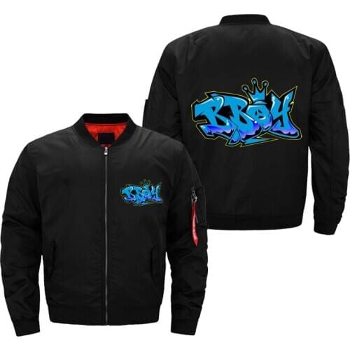 MA1 Bomber Jacket pilot jackets male padded coat Autumn thin Coat customized waterproof Extra large Army Military style dropship