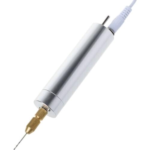 USB Mini Micro Electric Hand Drill PCB Board Drilling DIY Plastic Wood Punched Drill E7CB