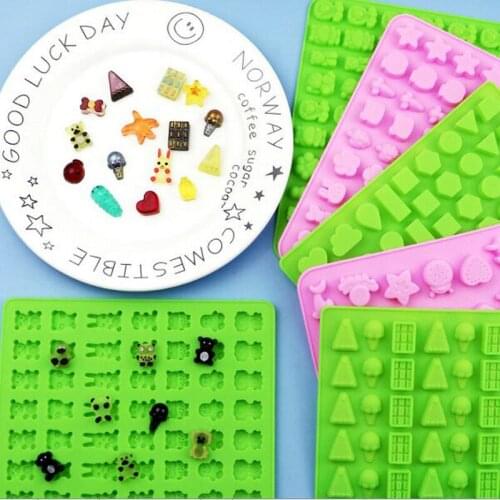 Multiple Originality DIY Fudge Mini Silicone Chocolate Mold Ice Lattice