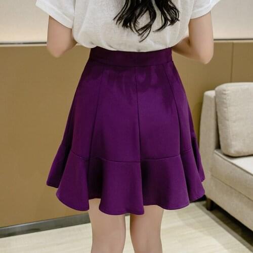 Fashion summer Women A-line skirt short High Waist Pleated Short Mini Skirt 2021 skirts womens