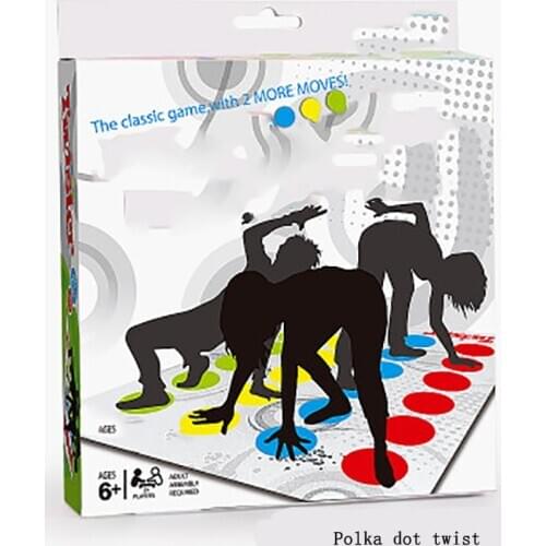 Adult board game body twist music multi-person gathering parent-child interactive game foreign trade toys