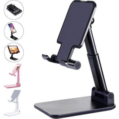 New Desk Mobile Phone Holder Stand For iPhone iPad Xiaomi Adjustable Desktop Tablet Holder Universal Table Cell Phone Stand