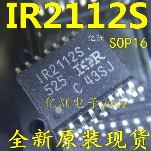 100% New&original IR2112S IR2112STRPBF SOP16 In stock