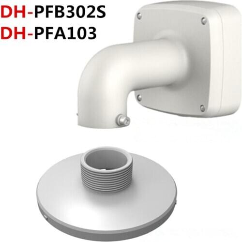 Original Dahua Water-proof Wall Mount Bracket PFB302S + PFA103 CCTV Camera Bracket Hanging Mount