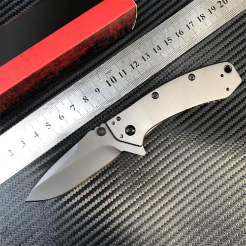 Portable Back Clip Kersh1555 Folding Knife Outdoor Tactical Military Camping Emergency Survival Pocket EDC Pocket Knife