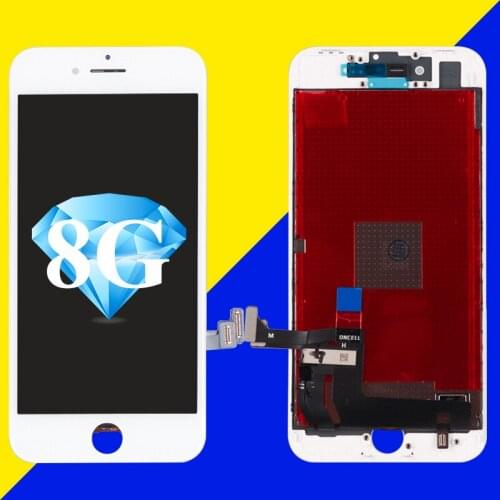 AAA+ OLED For iPhone 8 Screen Replacement True Tone Display For iPhone 8 LCD With 3D Touch Assembly