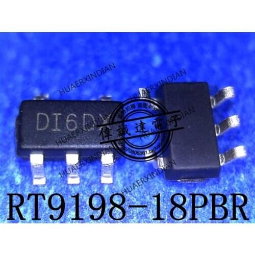 1Pieces new Original RT9198-18PBR RT9198-18 type DI6DX SOT23-5 In stock real picture