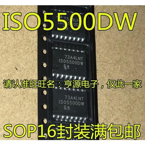 Free shipping NEW 10PCS/LOT ISO5500DWR ISO5500DW ISO5500 SOP-16