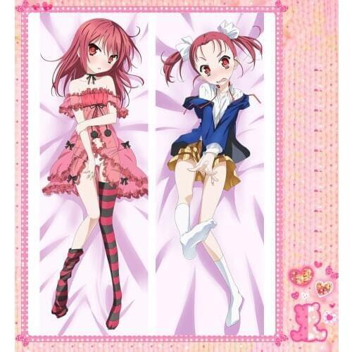 Japanese Anime Cartoon Accel World Double sided hugging Pillow Case Pillow Cover Pillowcase Peach Skin 2 Way 71024