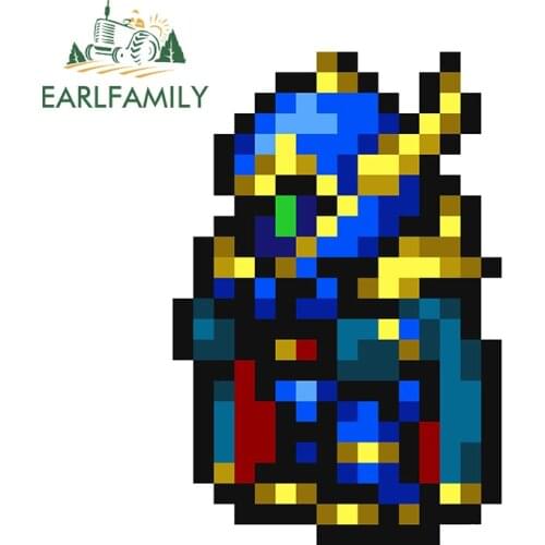 EARLFAMILY 13cm x 8.8cm for Golbez Car Stickers Waterproof Sunscreen Windshield Trunk Decals Vinyl Material Custom Printing