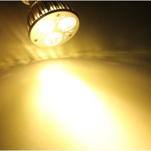 GU10 650Lm 6w 3LED Spot light bulbs High Power spotlight led lamps Light AC85-265V led light bulbs