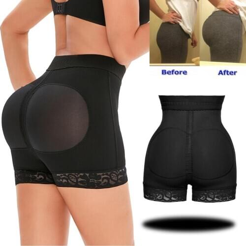 Buttock Shapewear Tummy Control Panties Butt Lifter High Waist Body Shaper Plus Size Butt Hip Enhancer Booty Sculpt and Boost US