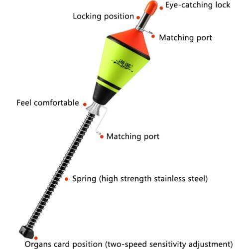 New Portable Automatic Fishing Float With luminous stick Fishing Accessories Fast Fishing Artifact Fishing Float Device