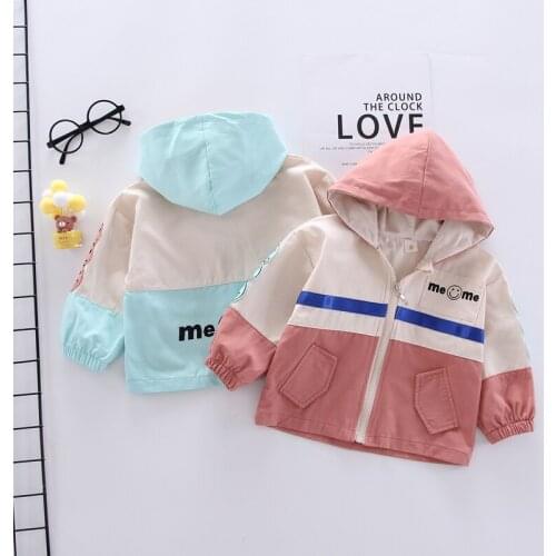 IENENS Little Boys Coats Clothes Kids Hooded Outerwear 1 2 3 4 5 Years Baby Casual Coat Clothing Autumn Child Windbreaker
