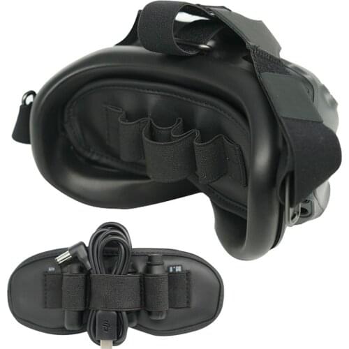 Dustproof Pad Shading Lens Protector for DJI FPV Goggles Antenna/Data Cable/Memory Card Storage Cover for DJI FPV Accessories