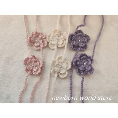 Newborn photography props baby hair accessories mohair headband