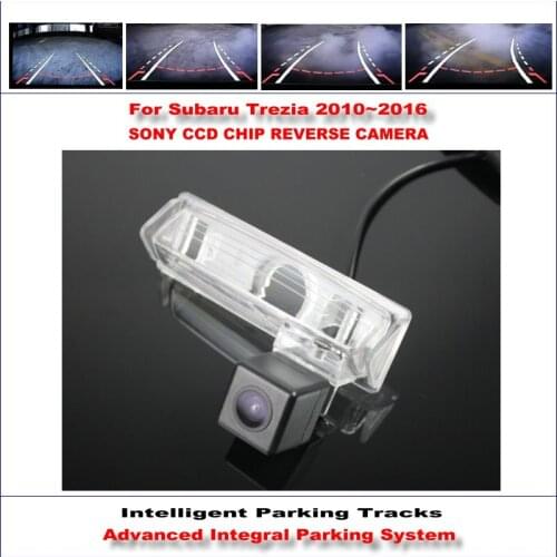 Car Rear Back Reverse Camera For Subaru Trezia 2010-2016 Intelligent Parking Tracks Dynamic Guidance Tragectory CAM