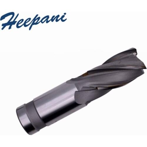 Carbide spiral end mills D10 - 50mm straight shank tungsten steel milling cutter cnc welding mill cutting tool