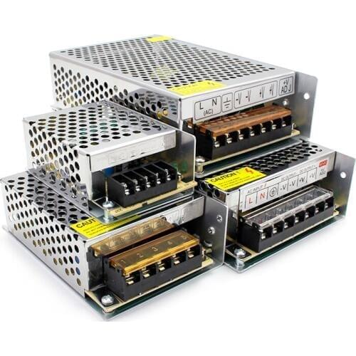 Universal DC Power Supply 12 volt 5V 9V 12V 24V Power Supply LED Driver Transformer 220V TO 5V 9V 12V 24V For Led Strip cctv