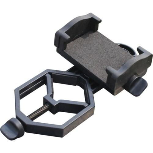 Universal Cell Phone Adjustable Adapter Mount Microscope Spotting Scope Telescope Clip Bracket Mobile Phone Holder