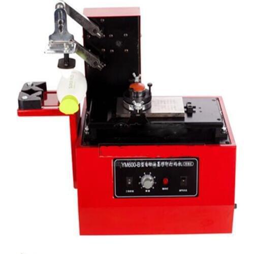 YM600-B 110V 220V Environmental Desktop Electric Pad Printer Round Pad Printing Machine Ink Printer