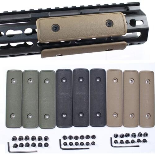 4" Keymod Rail Panel handguard Cover Protectors Keymod Panels Grip Section