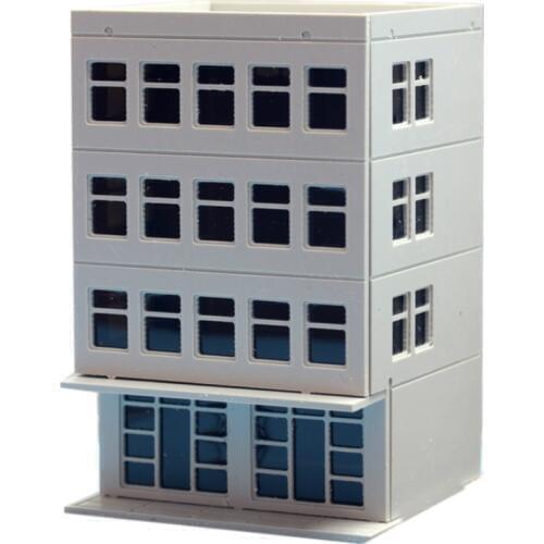 1:150/144/100/72/87/64 House Building Model Custom Building Miniature Simulation Building City Assembling Sand Table Decoration