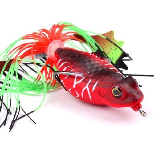 1 Pcs/Set Frog Lures Fishing Bait Artificial Bait 6.35cm/3.18g Fishing Lures Fishing Tackle Hard Bait