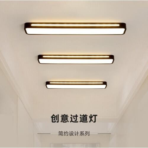 New style long strip ceiling lamp Nordic minimalist LED aisle lamp home restaurant entrance hallway decor lighting fixtures