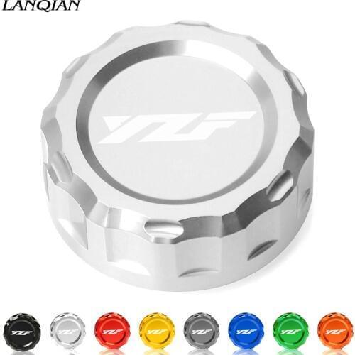 For Yamaha YZF-R1 YZF R1 YZFR1 2009 - 2014 YZF-R6 YZFR6 R6 2006 -14 Motorcycle Aluminum Accessories Cylinder Reservoir Cover Cap