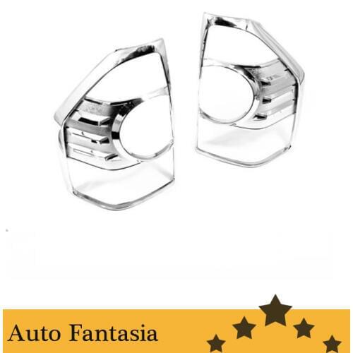 Chrome Tail Light Cover for Pajero / Montero 00-06 -Free Shipping