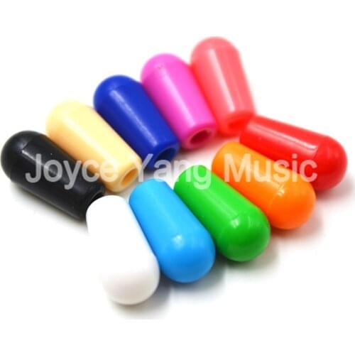 Niko 100pcs 10 Colors 3-Way Switch Toggle Tips Caps For LP Style Electric Guitar Free Shipping Wholesales