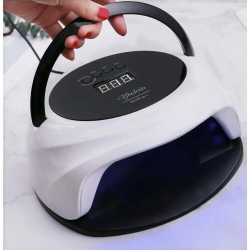 UV LED Nail Lamp For Manicure Nail Dryer For All Gel Polish Curing Lamp with Infrared Sensor 4 Timer LCD Display