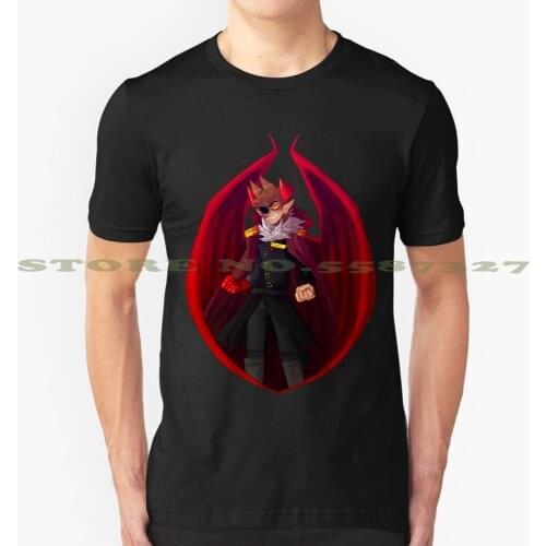 Demon Leader ! Fashion Vintage Tshirt T Shirts Eddsworld Tord Eddsworld Tord Red Leader Tord Red Leader Red Leader Tord Red