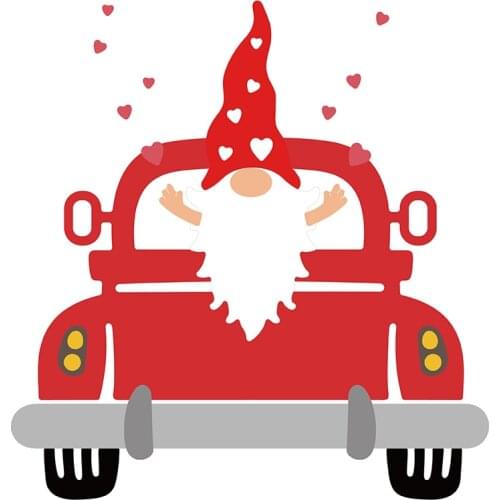 MISS VINTAGE Christmas Gnome Cutting Dies Stencils Scrapbooking Embossing DIY Crafts Paper Cards Album Decor Metal Dies Cut