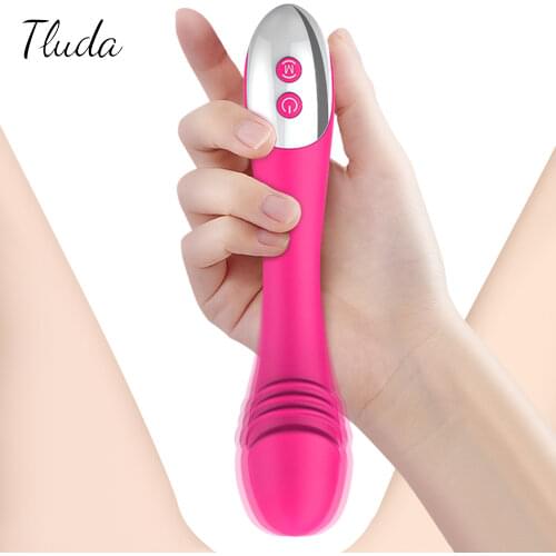 G-Spot Vibrator For Women Clitoris Stimulator USB Rechargeable Silicone Dildo Vibrators Sex Machine Toys Erotic Goods for Adults