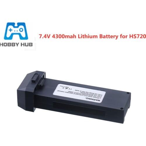 Upgrade 7.4V 4300mah Lithium Battery for HS720 HS720E Folding Brushless Quadcopter Accessory Remote Control UAV 2s 7.4v Battery